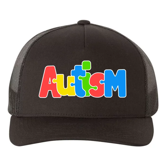 Autism Yupoong Adult 5-Panel Trucker Hat