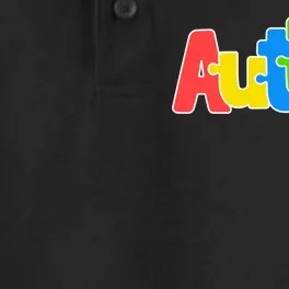 Autism Dry Zone Grid Performance Polo