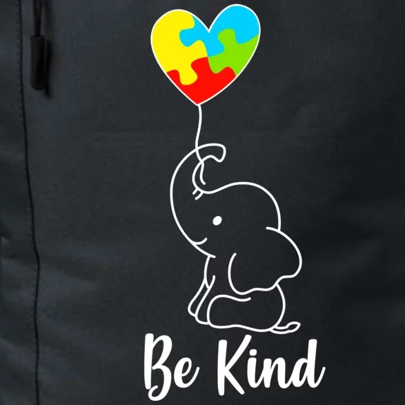 Autism Awareness Be Kind Elephant Daily Commute Backpack