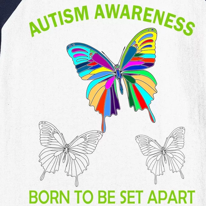 Autism Awareness Born To Be Set Apart Baseball Sleeve Shirt