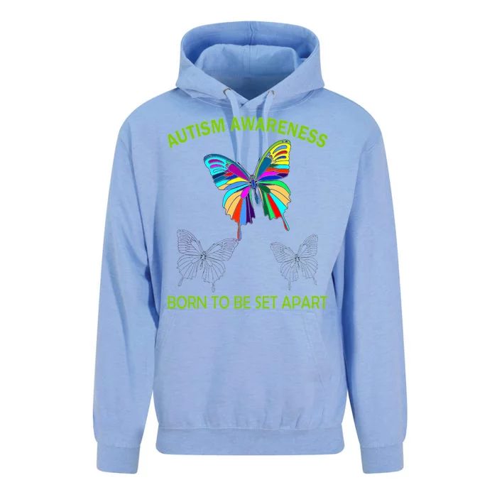 Autism Awareness Born To Be Set Apart Unisex Surf Hoodie