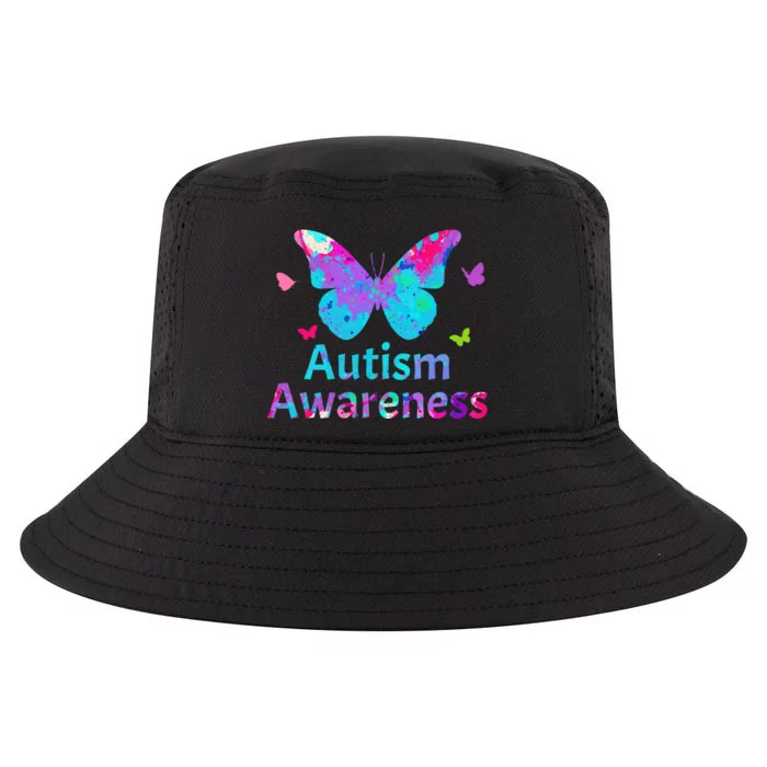 Autism Awareness Butterflies Cool Comfort Performance Bucket Hat