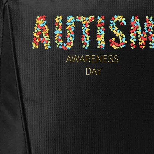 Autism Awareness Day City Backpack