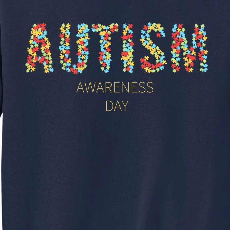 Autism Awareness Day Tall Sweatshirt