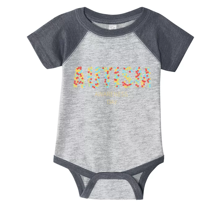 Autism Awareness Day Infant Baby Jersey Bodysuit