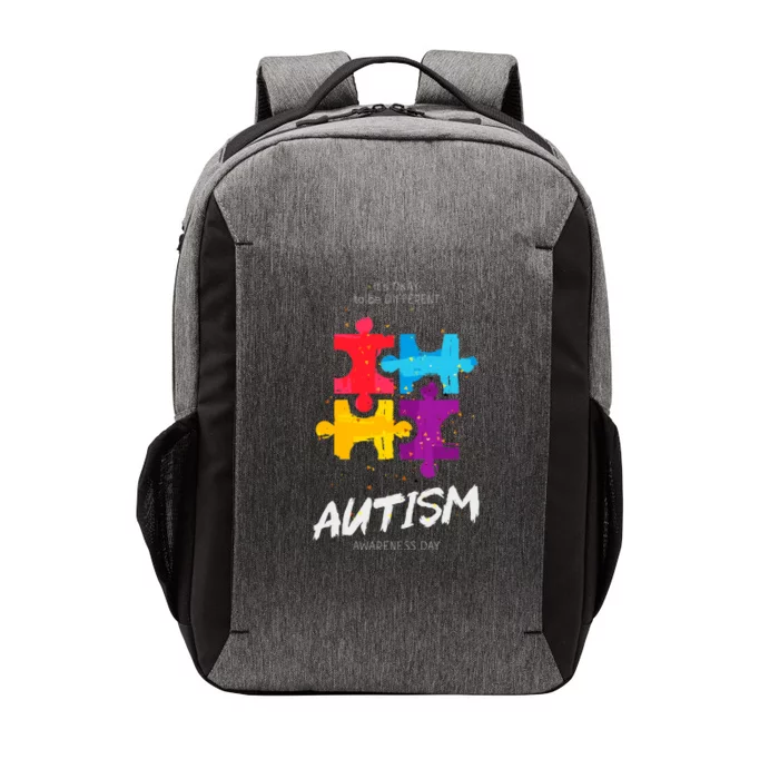 Autism Awareness Day Be Different Vector Backpack