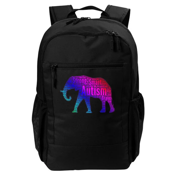 Autism Awareness Elephant Quotes Daily Commute Backpack