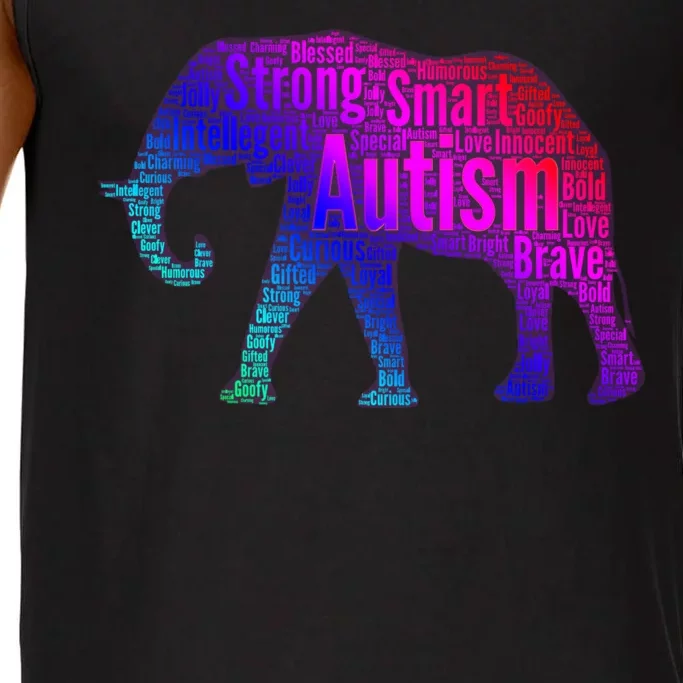 Autism Awareness Elephant Quotes Comfort Colors® Tank Top