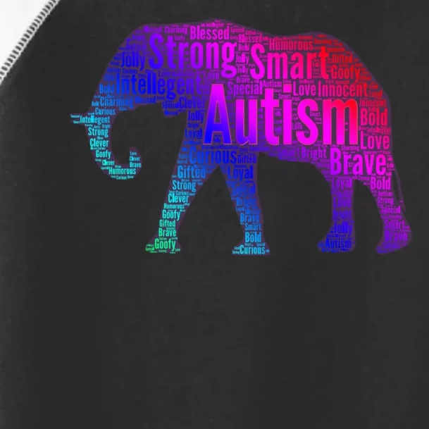 Autism Awareness Elephant Quotes Toddler Fine Jersey T-Shirt