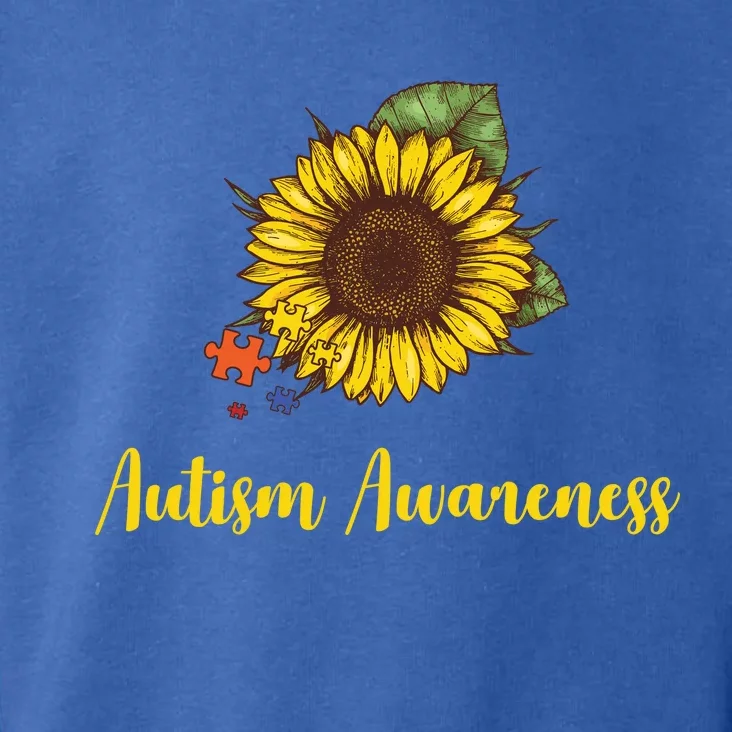 Autism Awareness Flower Puzzle Toddler Hoodie