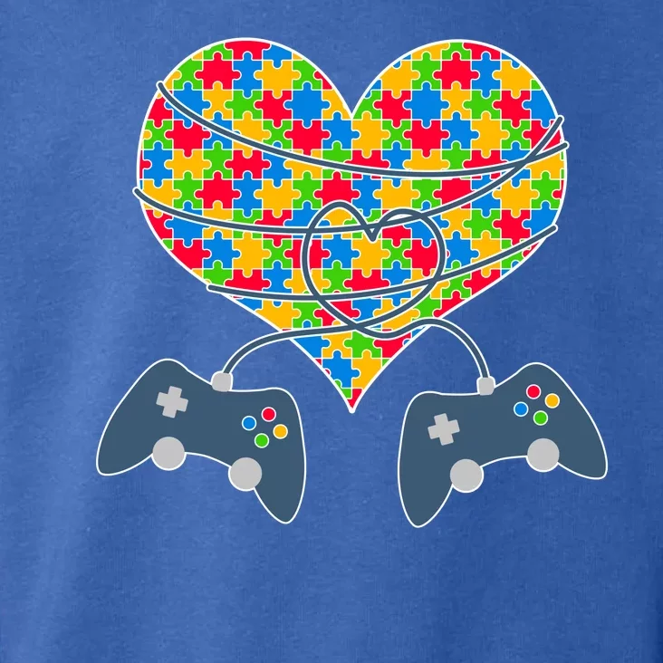 Autism Awareness Gamer Love Toddler Hoodie