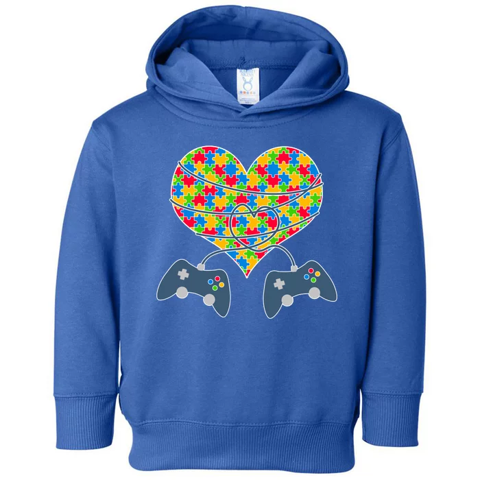 Autism Awareness Gamer Love Toddler Hoodie