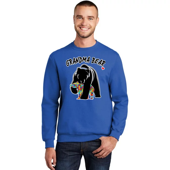 Autism Awareness Grandma Bear Sweatshirt