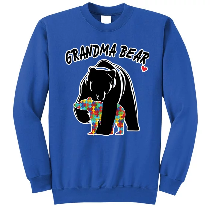 Autism Awareness Grandma Bear Sweatshirt