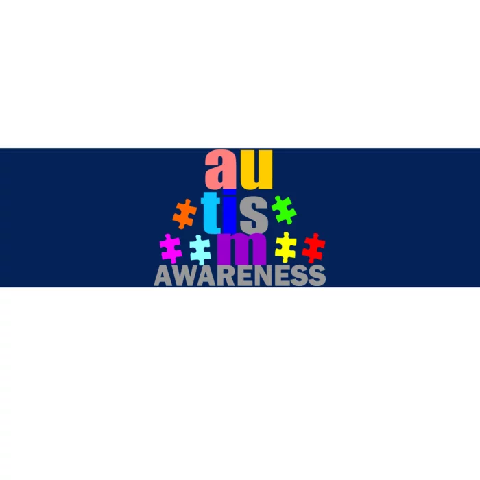 Autism Awareness Logo Bumper Sticker