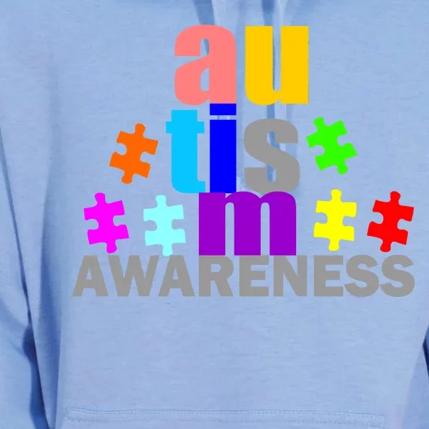 Autism Awareness Logo Unisex Surf Hoodie