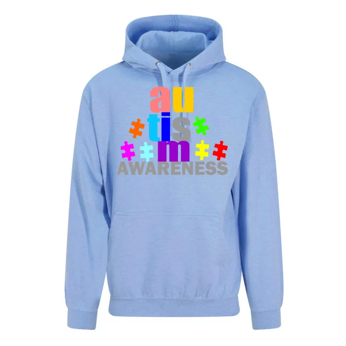 Autism Awareness Logo Unisex Surf Hoodie