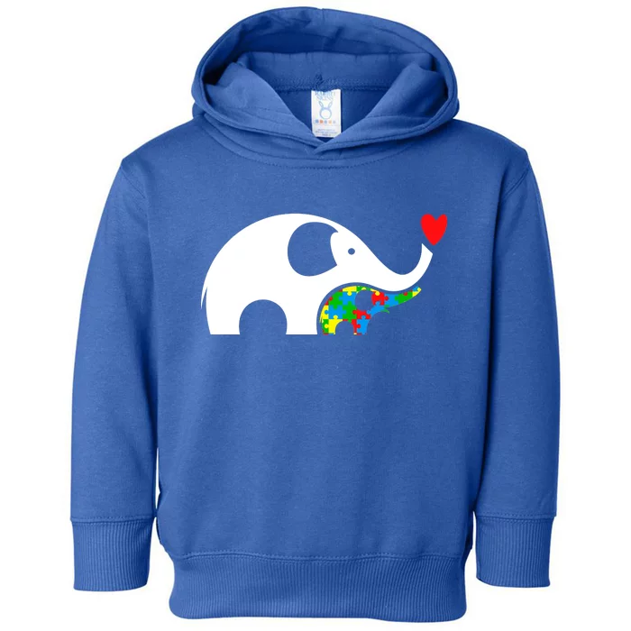 Autism Awareness Mother Baby Elephant Toddler Hoodie