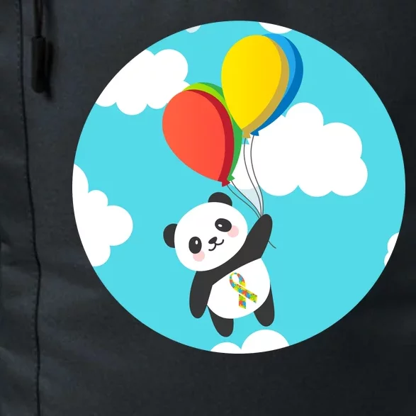 Autism Awareness Panda Bear Daily Commute Backpack