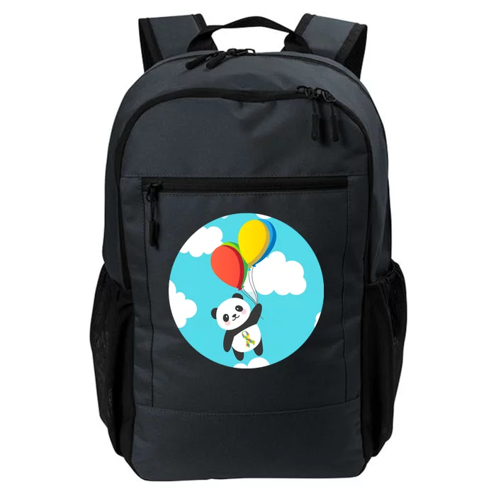 Autism Awareness Panda Bear Daily Commute Backpack