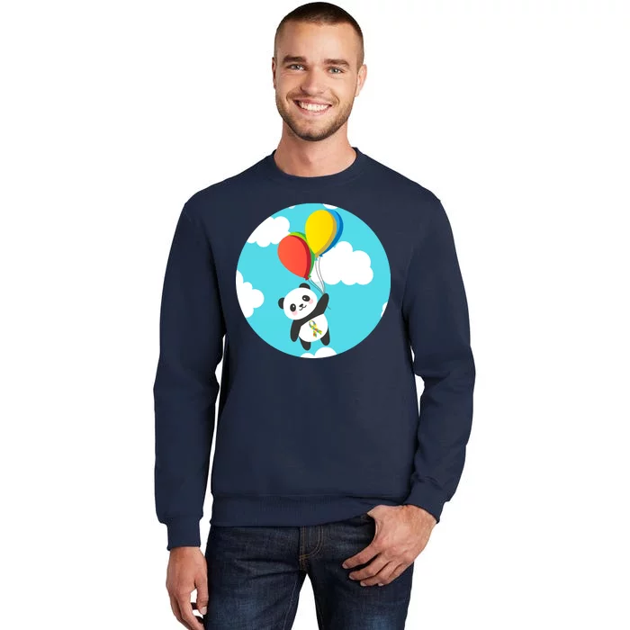 Autism Awareness Panda Bear Sweatshirt