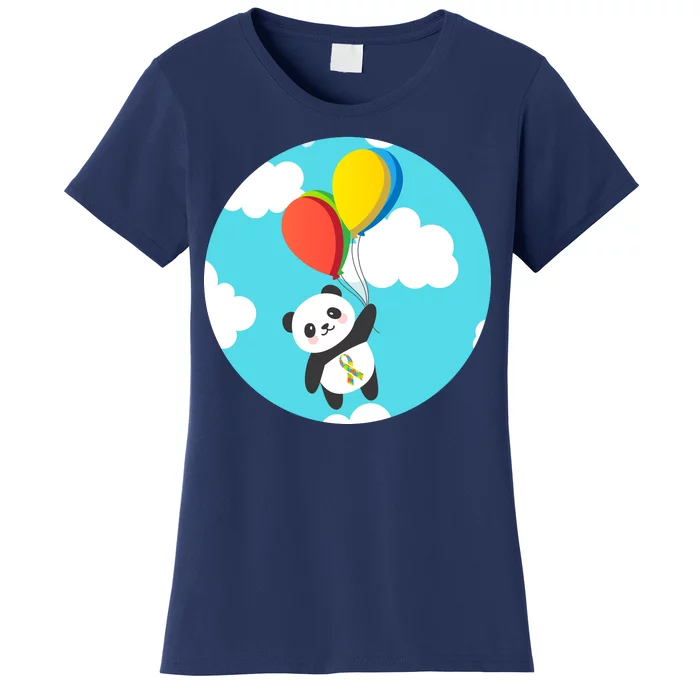 Autism Awareness Panda Bear Women's T-Shirt