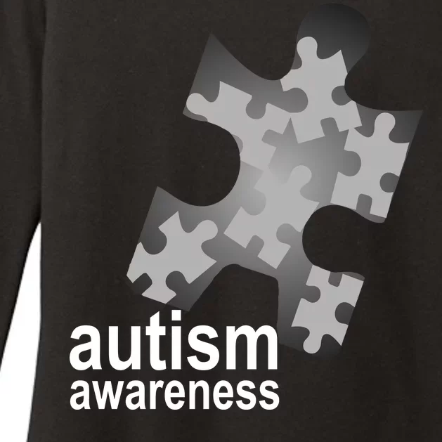 Autism Awareness Puzzle Womens CVC Long Sleeve Shirt