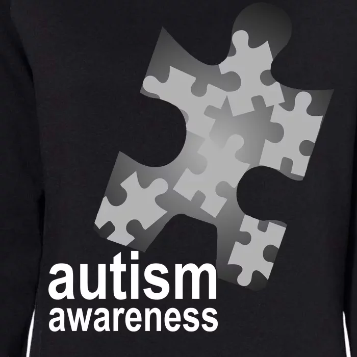 Autism Awareness Puzzle Womens California Wash Sweatshirt