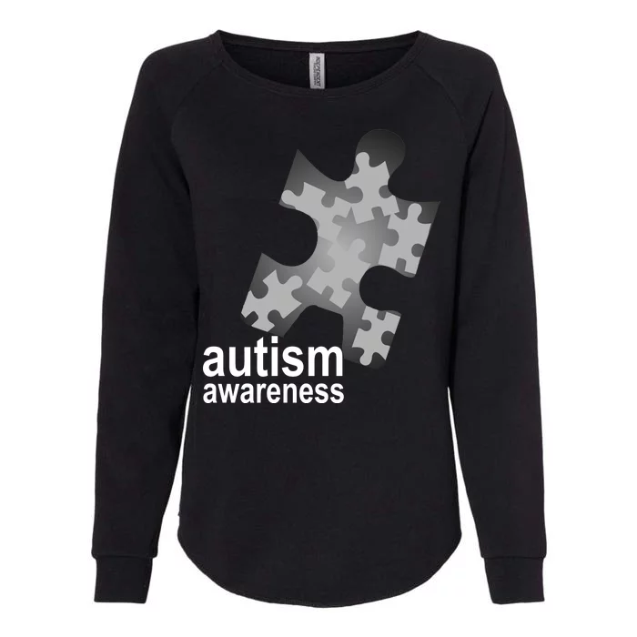 Autism Awareness Puzzle Womens California Wash Sweatshirt