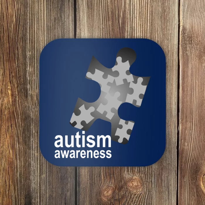 Autism Awareness Puzzle Coaster