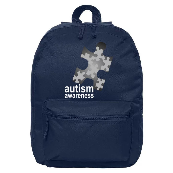 Autism Awareness Puzzle 16 in Basic Backpack