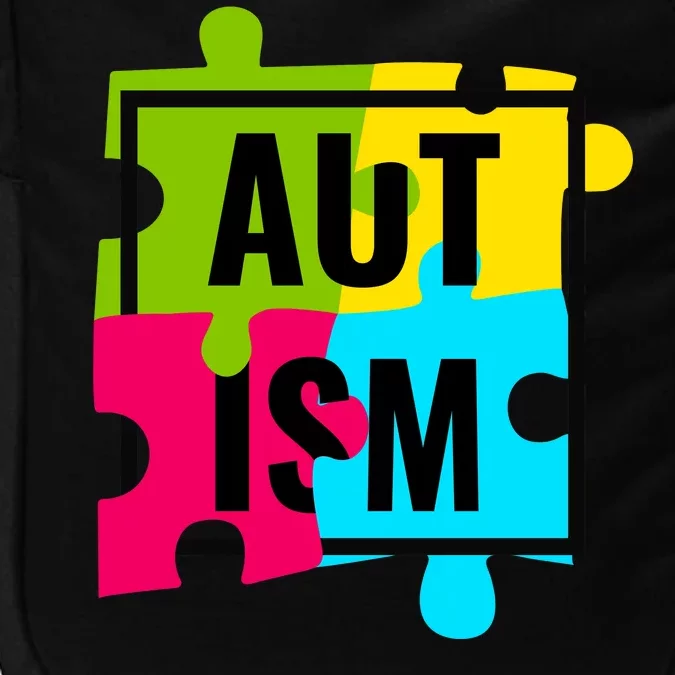 Autism Awareness Puzzle Pieces Impact Tech Backpack