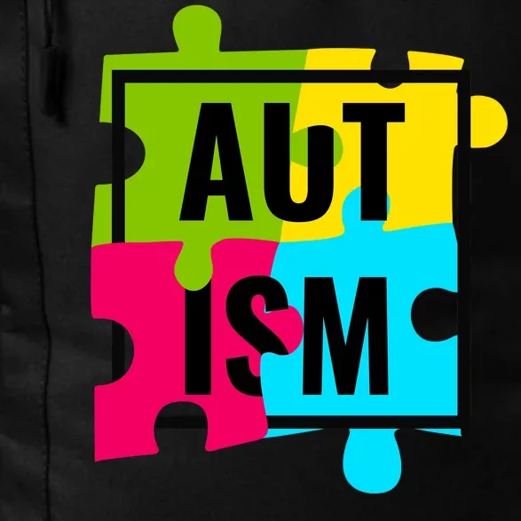 Autism Awareness Puzzle Pieces Daily Commute Backpack