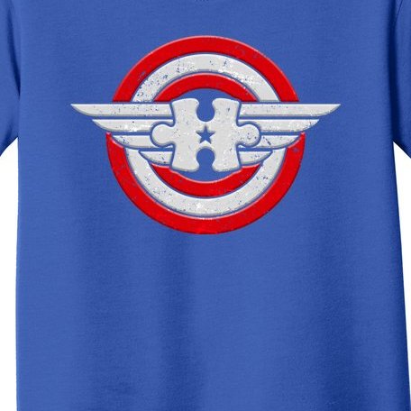 Autism Awareness Superhero Shield Crest Toddler T-Shirt
