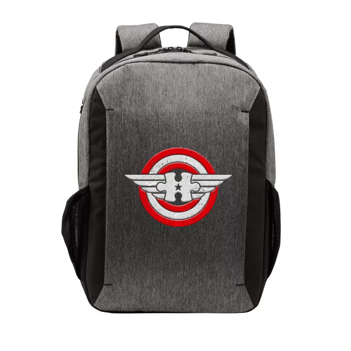 Autism Awareness Superhero Shield Crest Vector Backpack