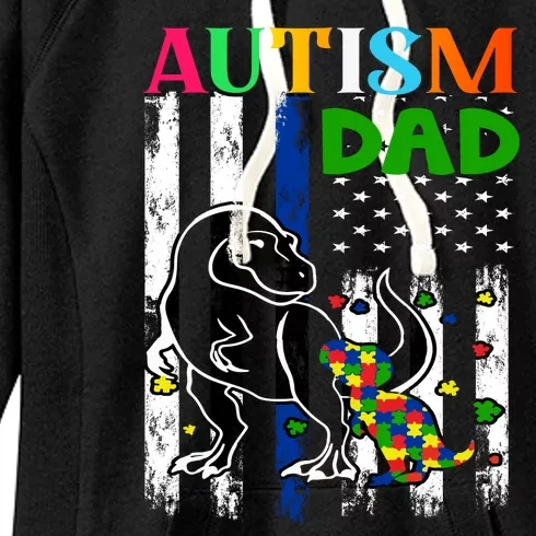 Autism Dad Women's Fleece Hoodie