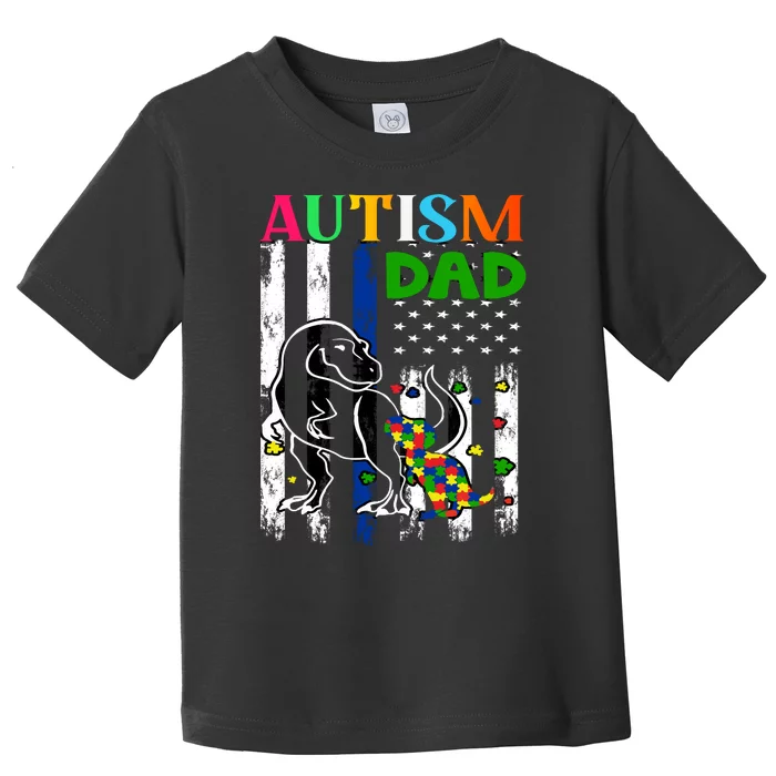 Autism Dad Toddler T-Shirt