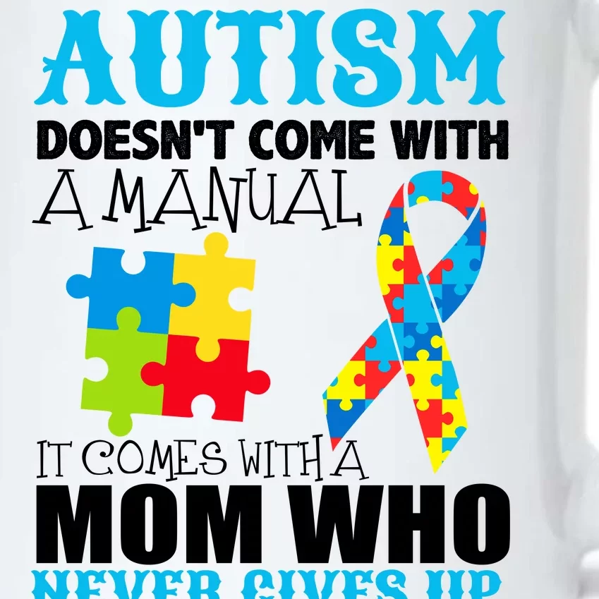 Autism Doesn't Come With A Manual Black Color Changing Mug