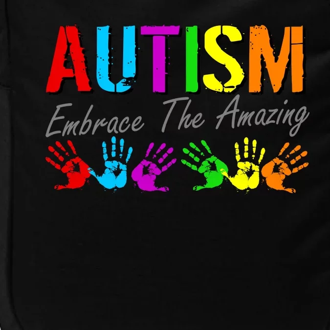 Autism Embrace The Amazing Impact Tech Backpack