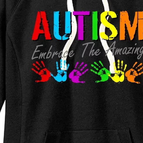 Autism Embrace The Amazing Women's Fleece Hoodie