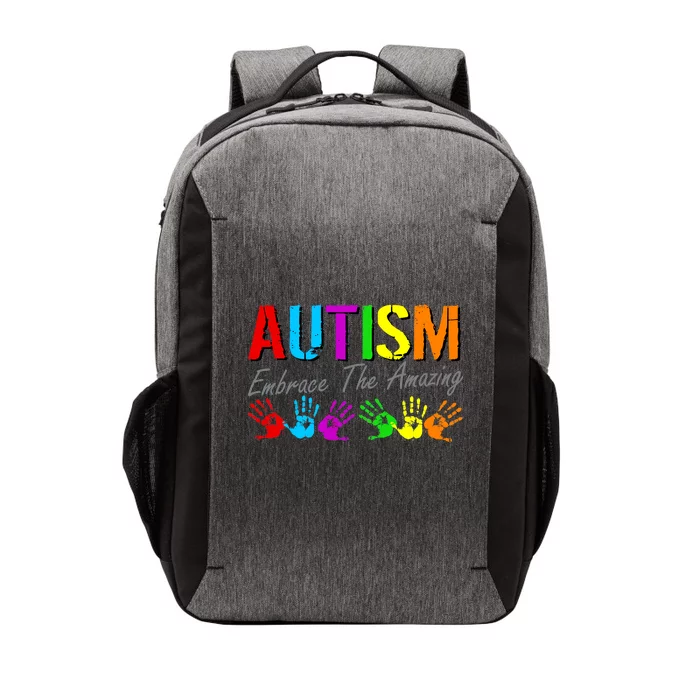 Autism Embrace The Amazing Vector Backpack