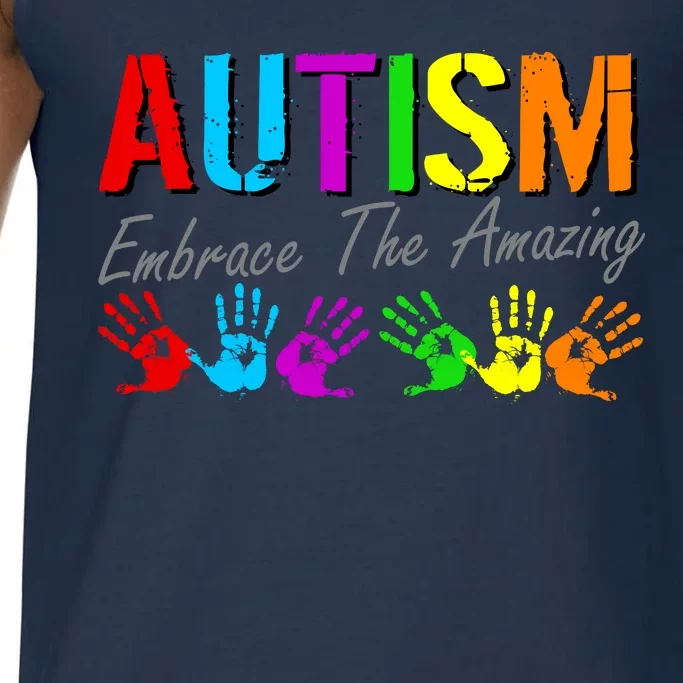 Autism Embrace The Amazing Comfort Colors® Tank Top