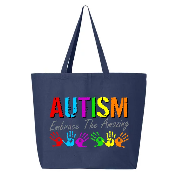 Autism Embrace The Amazing 25L Jumbo Tote