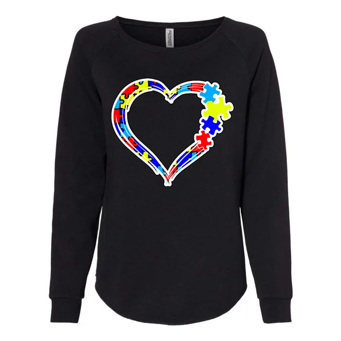 Autism Full Of Love Womens California Wash Sweatshirt