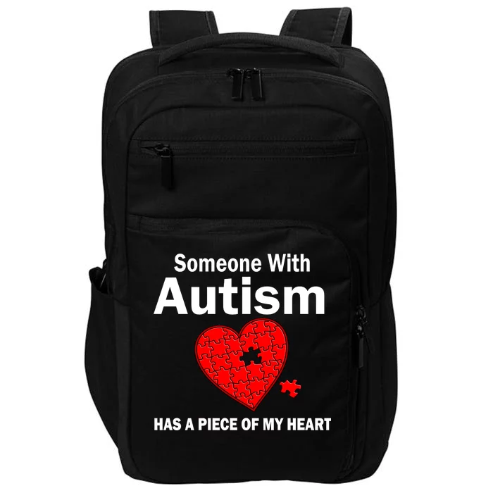 Autism Has A Piece Of My Heart Impact Tech Backpack