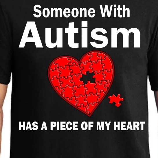 Autism Has A Piece Of My Heart Pajama Set