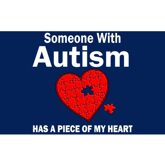 Autism Has A Piece Of My Heart Bumper Sticker