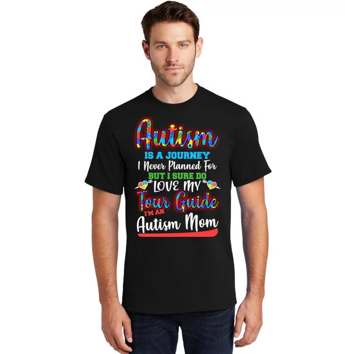 Autism Is A Journey Tall T-Shirt