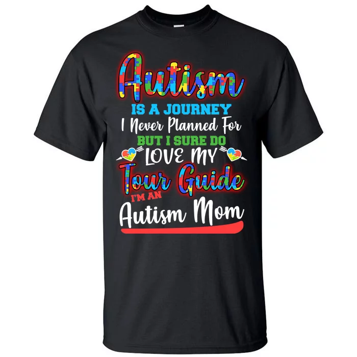 Autism Is A Journey Tall T-Shirt