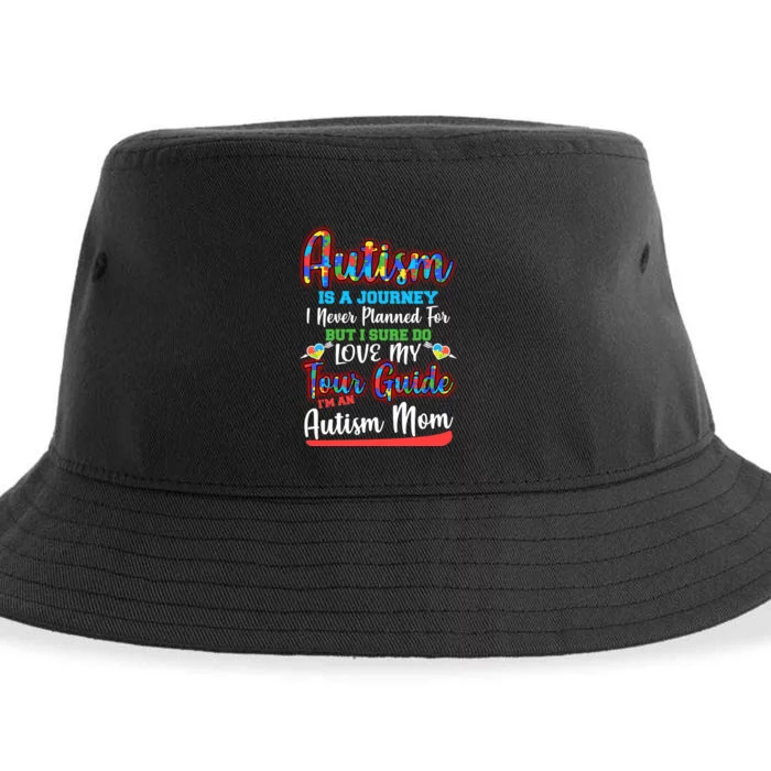 Autism Is A Journey Sustainable Bucket Hat